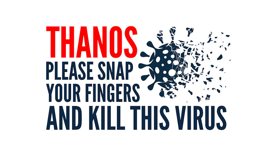 Please Do It and Kill the Virus - Funny Quarantine 2020 Digital Art by  Maltiben Patel