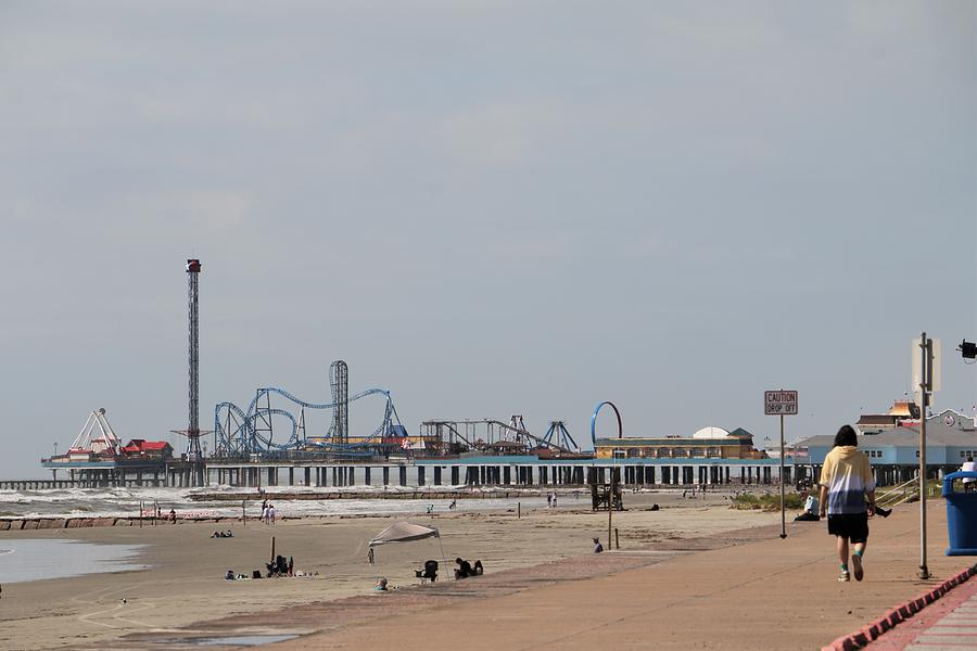 Pleasure Pier Galveston, TX Photograph by Barbara Charles - Fine Art ...