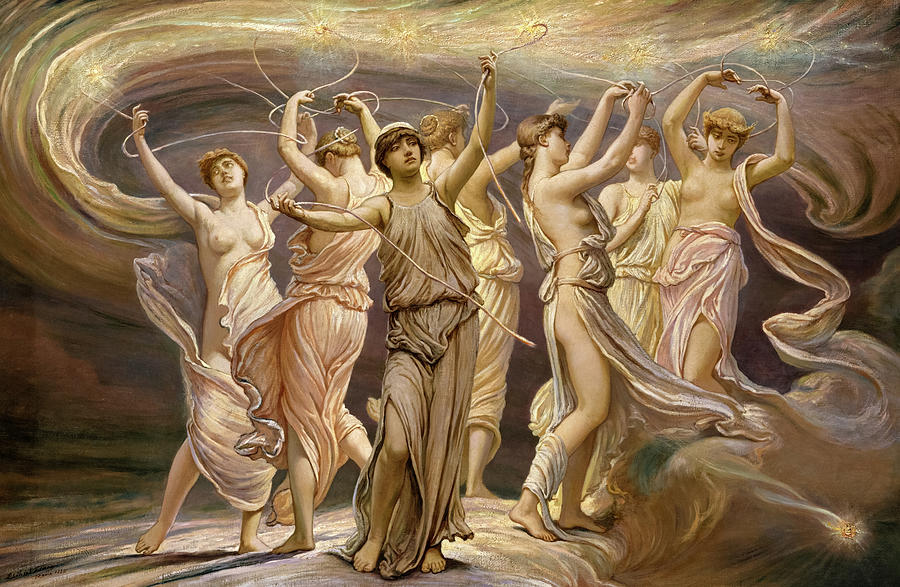 Pleiades Painting by Elihu Vedder - Pixels