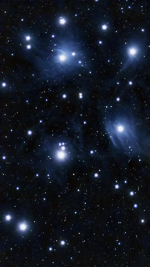 Pleiades M 45 - 10/25/2023 Photograph by Rich Kovach