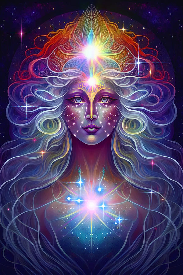 Pleiadian Mantra Digital Art by Katy Sidra - Fine Art America