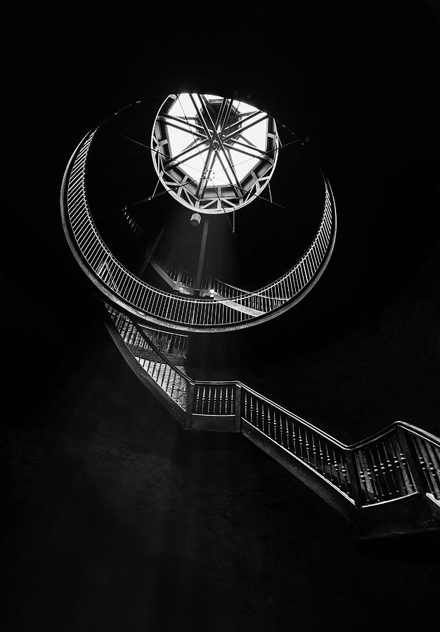 Plesse Castle Staircase, Burg Plesse, north of Gottingen Photograph by ...