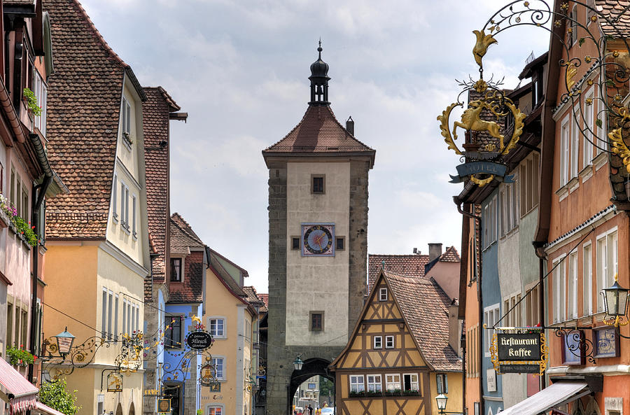 Plönlein of Rothenburg ob der Tauber (Germany) Photograph by Ventura Carmona Plönlein of Rothenburg ob der Tauber (Germany) Photograph by Ventura Carmona