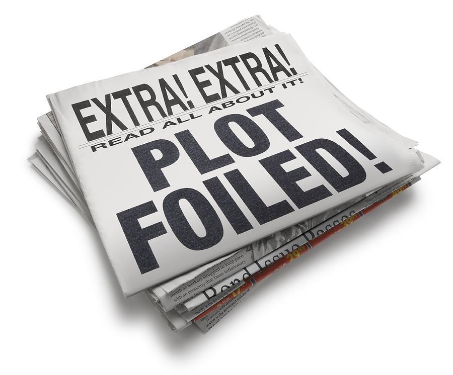 Plot Foiled! Photograph by Dny59