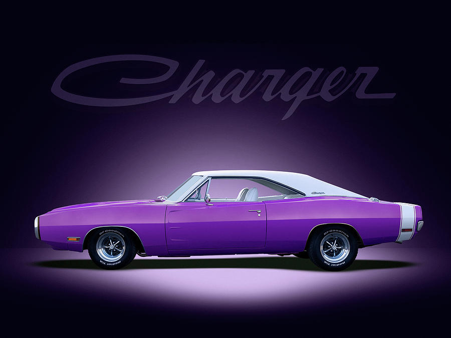 2005 dodge charger purple