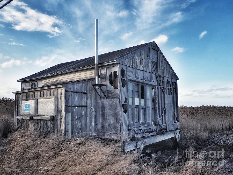 Landscape Photograph - Plum Island Sea Shack by Mary Capriole