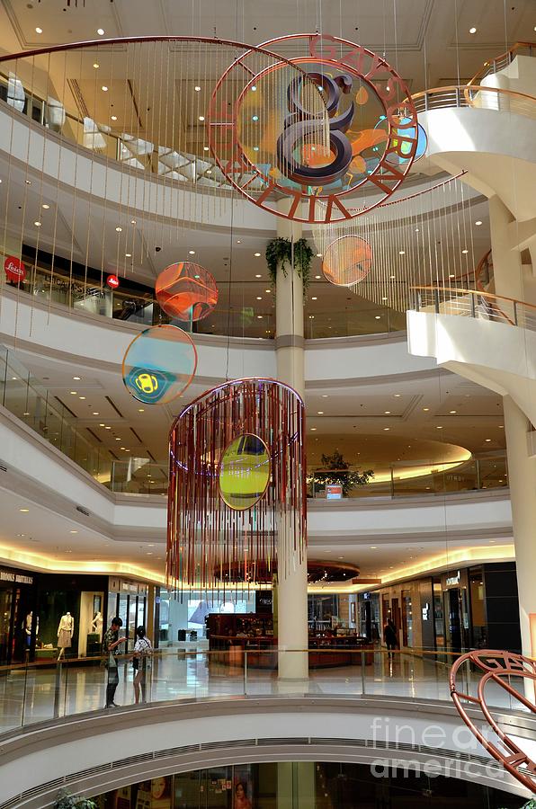 Plush elegant interior of Gaysorn Village shopping mall Bangkok ...