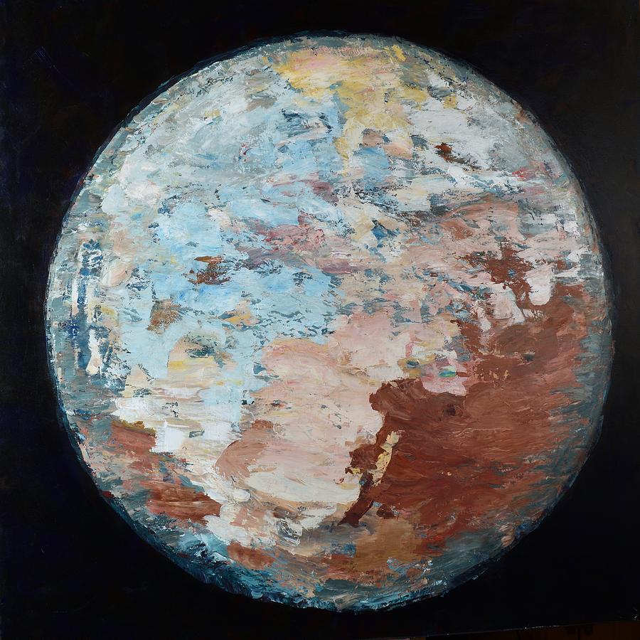 Pluto Portrait Painting by David Dorrell