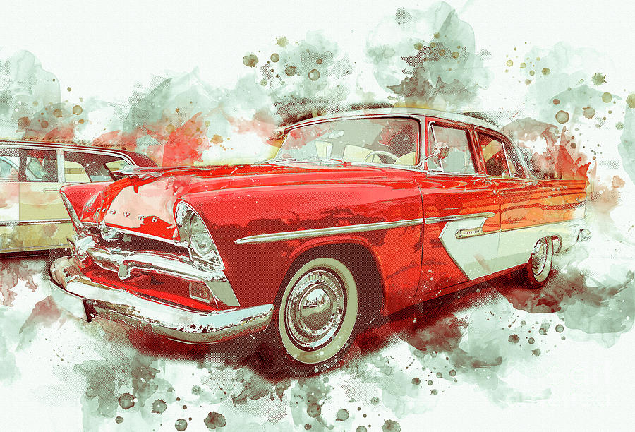 Plymouth Belvedere, classic car Photograph by Perry Van Munster