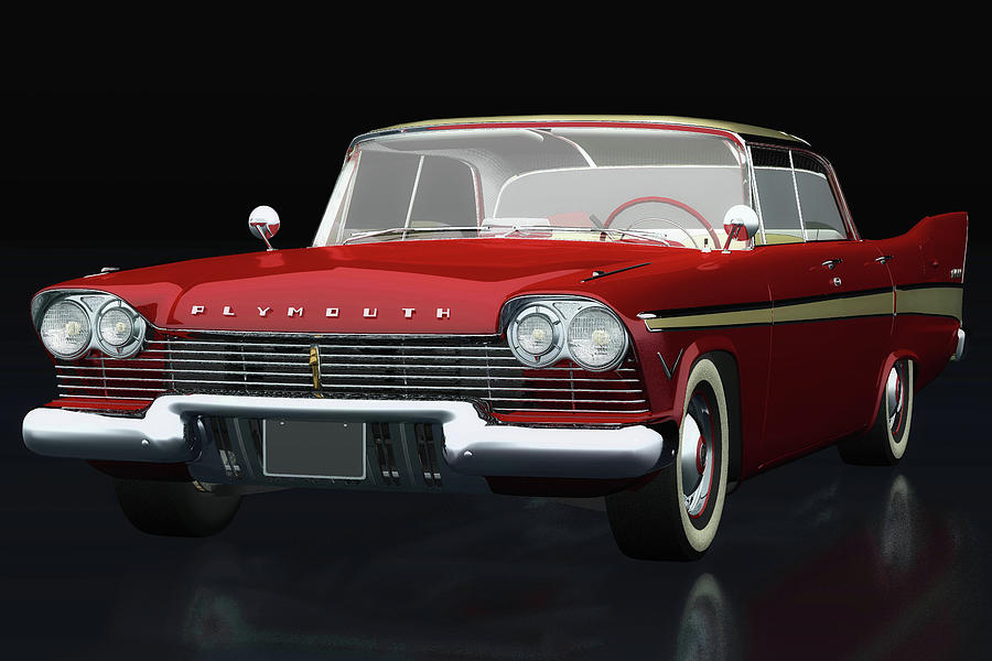 Plymouth Belvedere Sport three-quarter view Photograph by Jan Keteleer