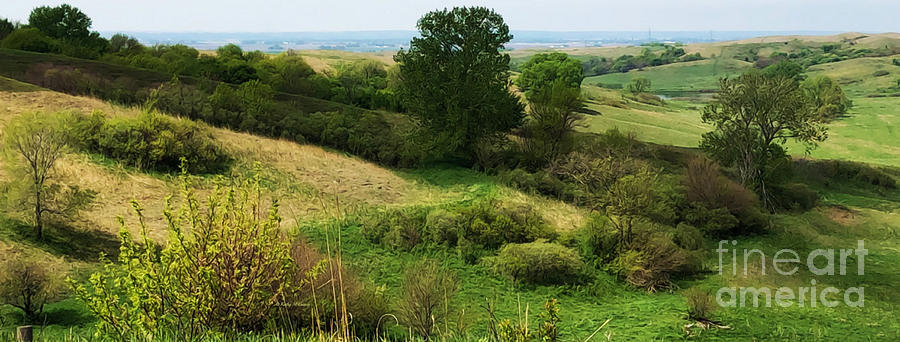 Plymouth County - Loess Hills Photograph by Kathy M Krause