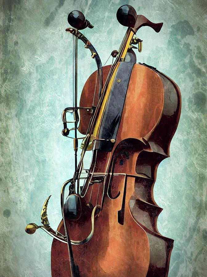 Pocket Orchestra  Digital Art by Ally White