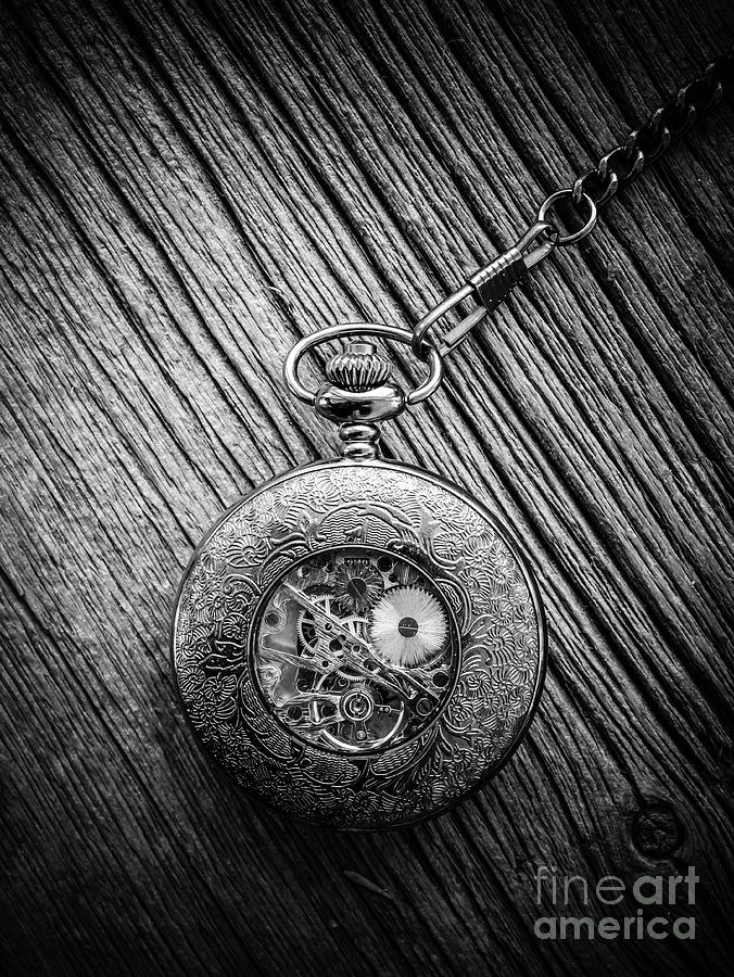 Pocket Watch Gears Photograph by Edward Fielding