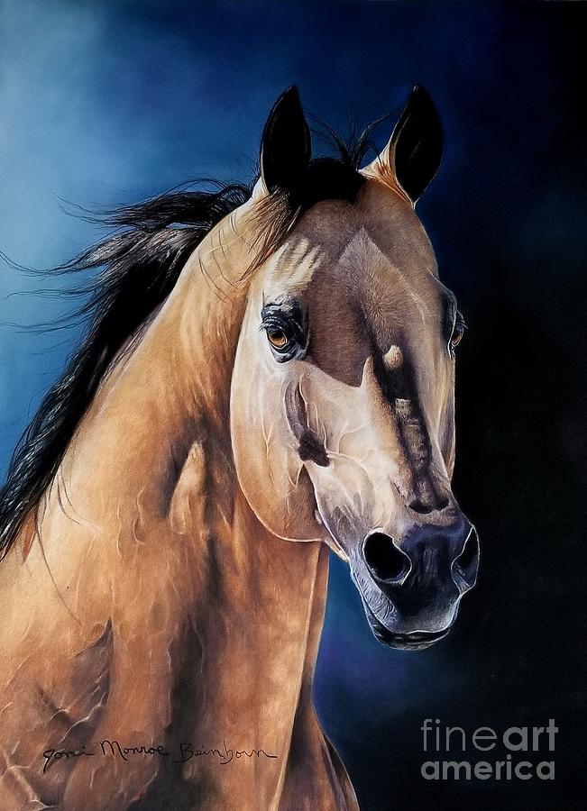 Horse Pastel - Poco Van Star Two by Joni Beinborn