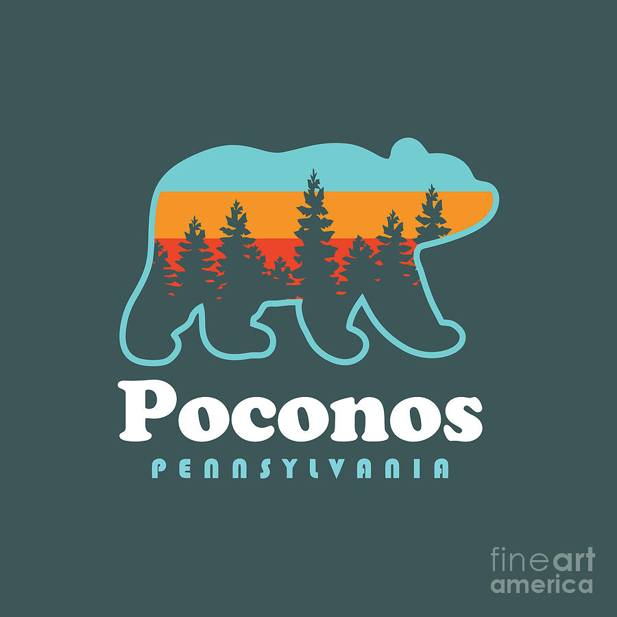 Poconos Drawing by Mary S Roberts - Fine Art America