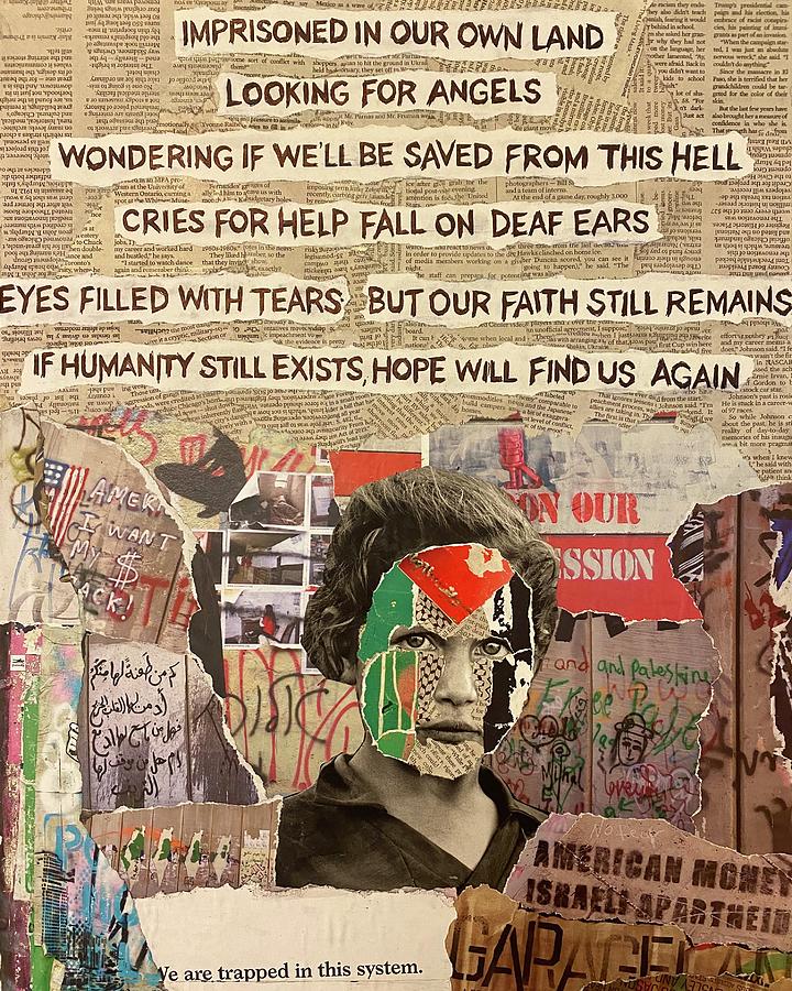 Poem from the forgotten Mixed Media by Citizen Raja - Fine Art America