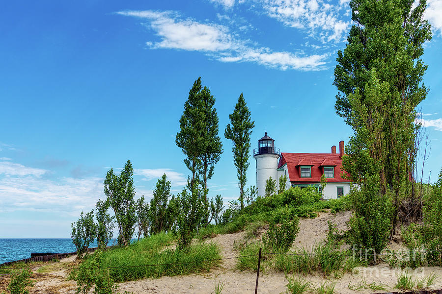 Point Betsie Lighthouse Michigan Photograph by Jennifer White