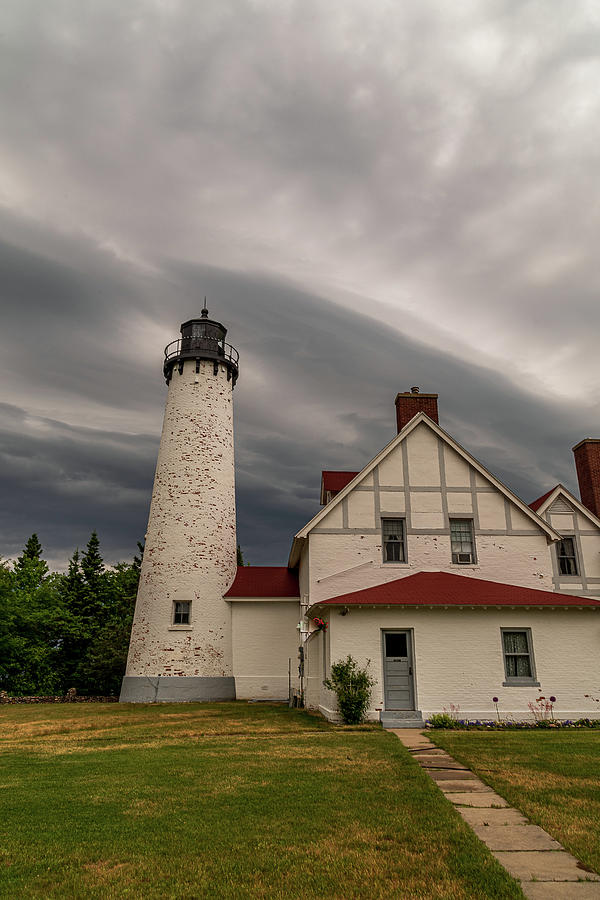 Point Iroquois Lighthouse Photograph