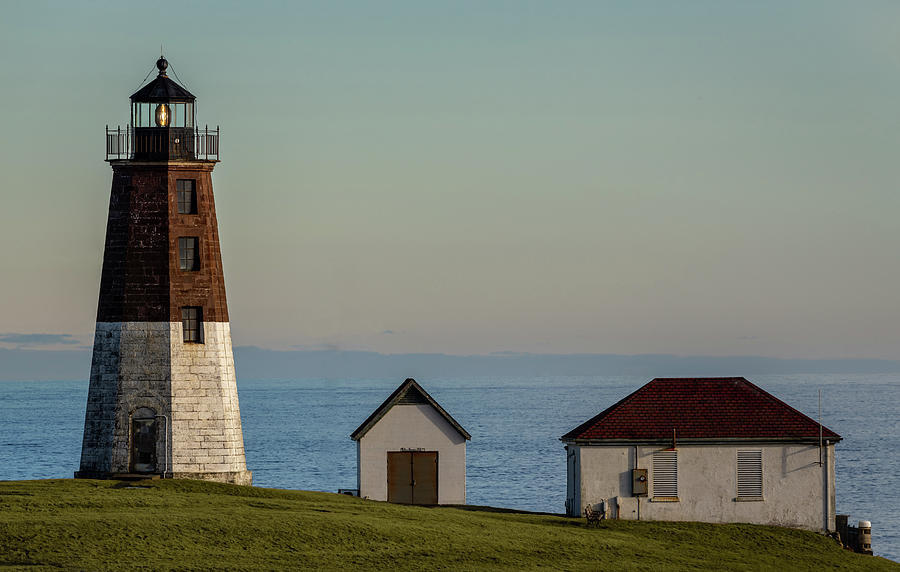 Point Judith Light Narragansett Rhode Island Photograph by Andrew Pacheco