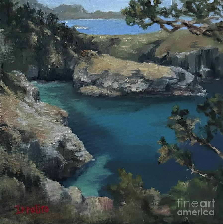 Point Lobos Painting by Lori Ippolito