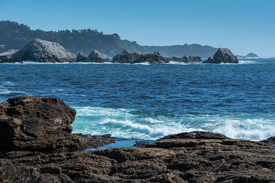 Point Lobos Ocean View Photograph by Lynn Thomas Amber