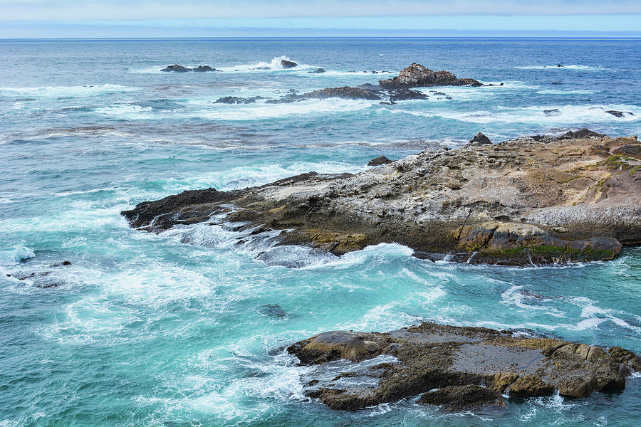 Point Lobos Rocky Coast Photograph by Kyle Hanson
