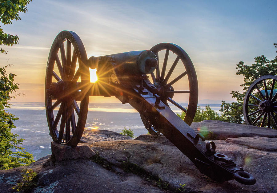 Point Park Cannon Photograph by Isoneedphoto By Andrew Keller