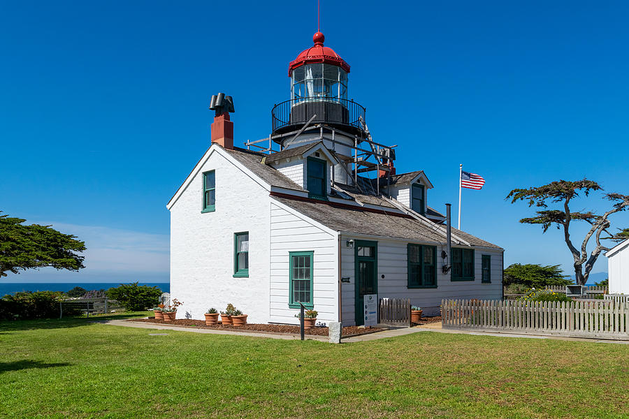 Point Pinos Light House Photograph by Bonny Puckett