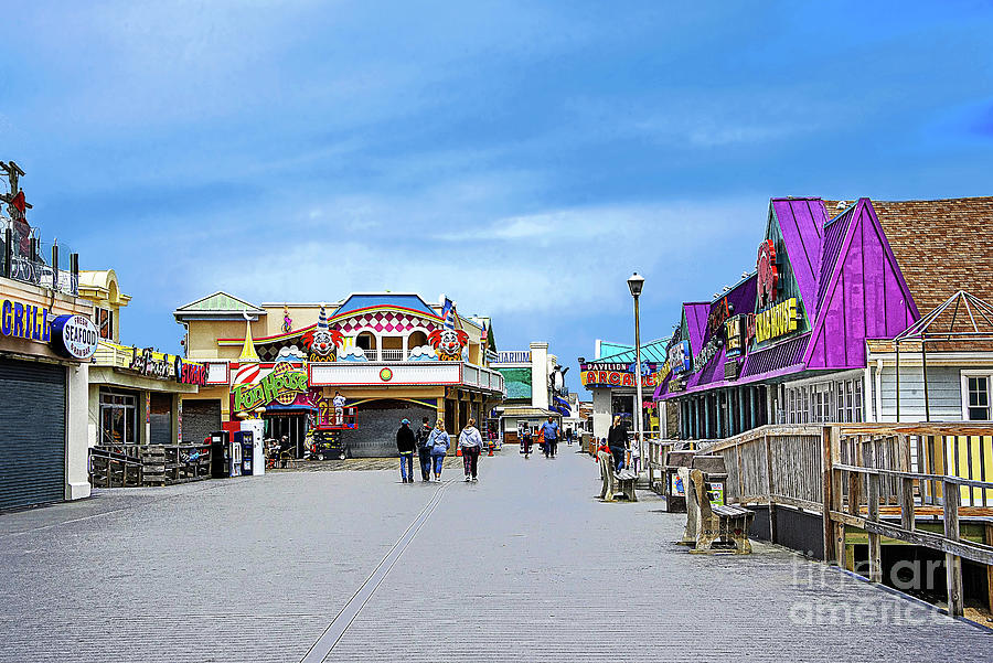 Point Pleasant Beach Boardwalk Photograph by Regina Geoghan Pixels