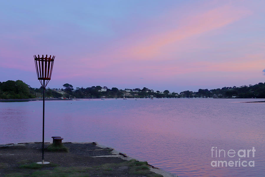 Sunset Photograph - Point Quay at Sunset by Terri Waters