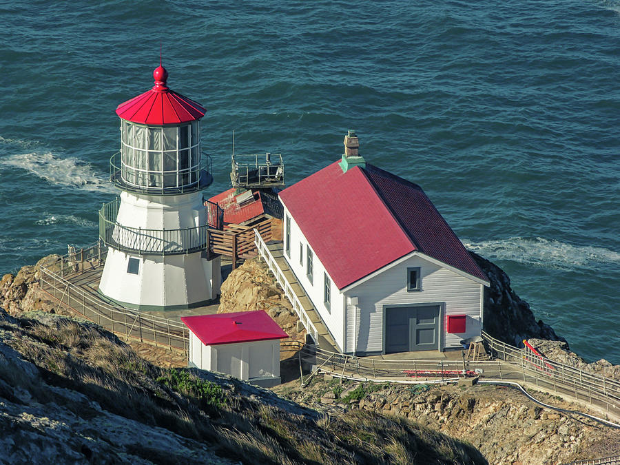 Point Reyes Lighthouse Photograph by Joseph S Giacalone