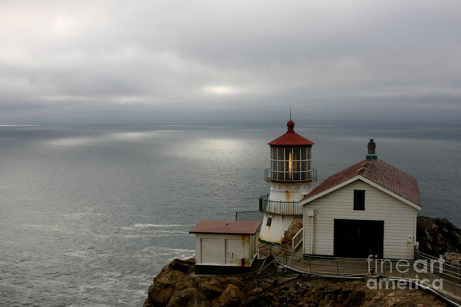 Point Reyes Lighthouse Photograph by Tony Lee