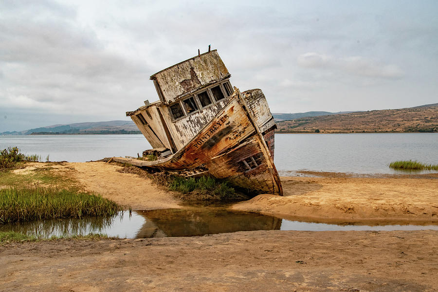 Point Reyes Shipwreck Photograph by Kathleen Lattimer Point Reyes Shipwreck Photograph by Kathleen Lattimer