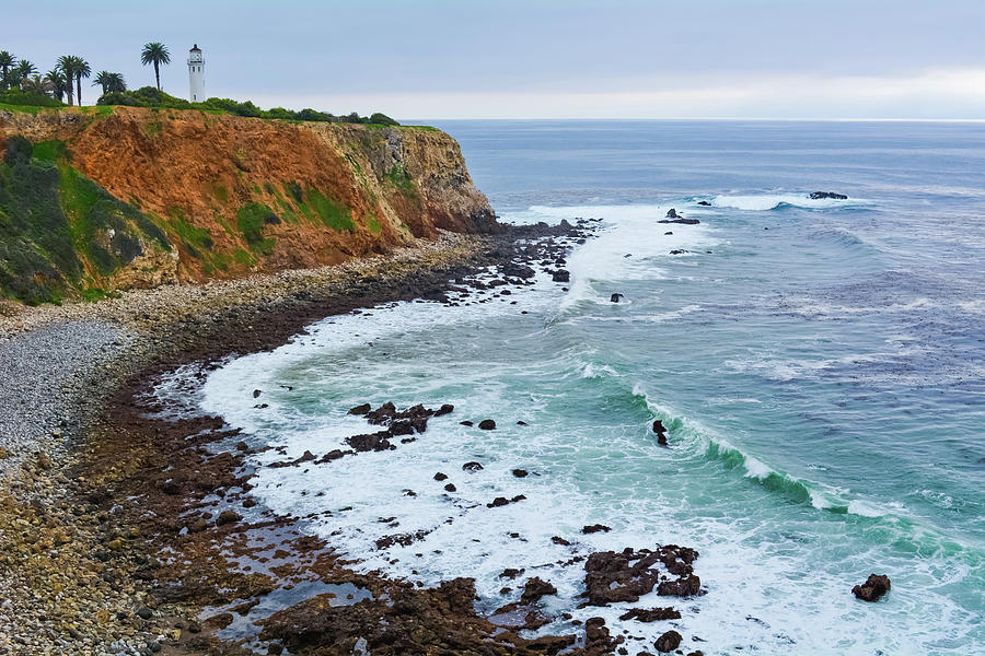 Point Vicente Lighthouse Cove Photograph by Kyle Hanson