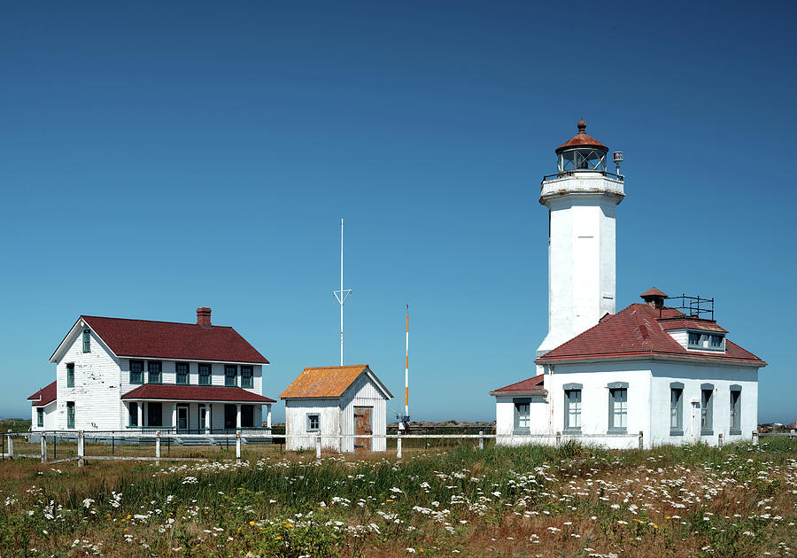 Point Wilson Lighthouse Photograph by Greg Sigrist