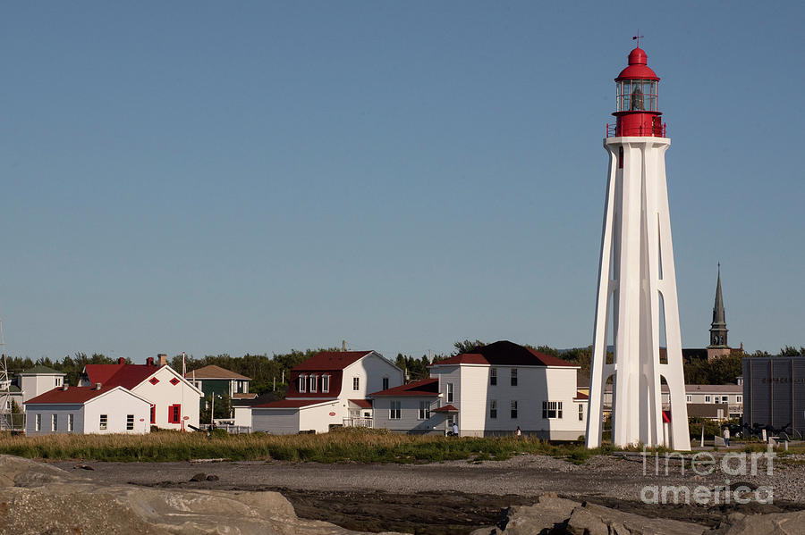 Pointe au Pere Lighthouse Photograph by Grace Grogan