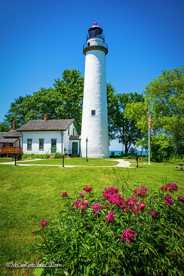 Pointe Aux Barques Lighthouse II Photograph