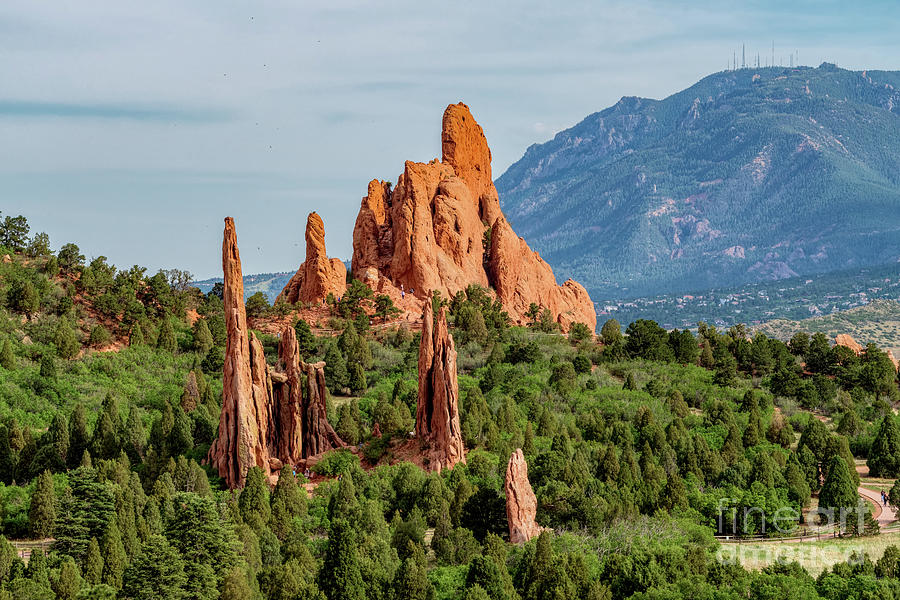 Pointy Cathedral Spires Colorado Photograph by Jennifer White
