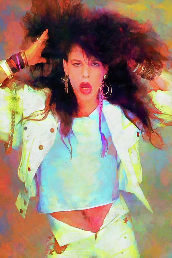 Poison Bobby Dall Art Ride The Wind Mixed Media by The Rocker Chic Pixels
