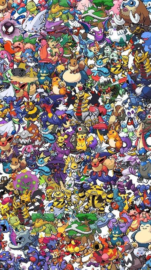 Pokemon all characters Digital Art by Jose Alberto - Fine Art America