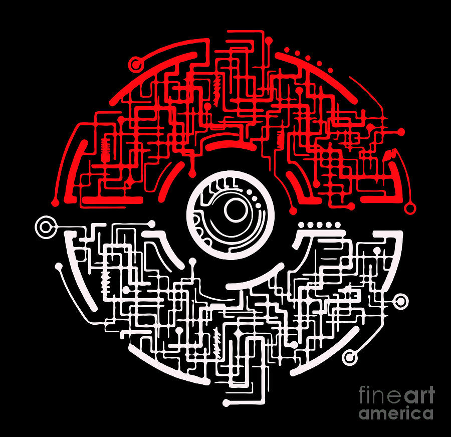 Cool Digital Art - Pokemon by Thoma Atorre