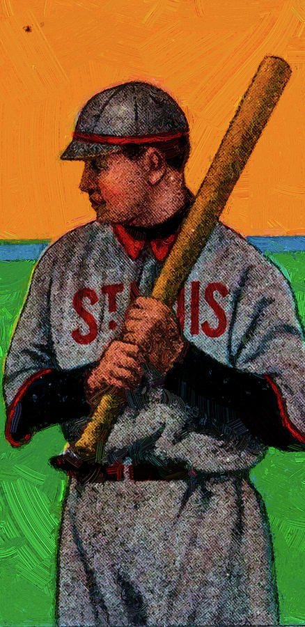 Polar Bear Steve Evans Baseball Game Cards Oil Painting Painting