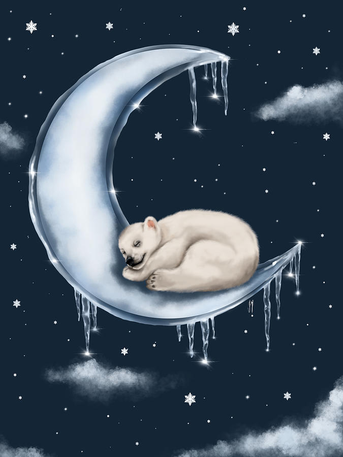  Polar dream  Painting by Veronica Minozzi