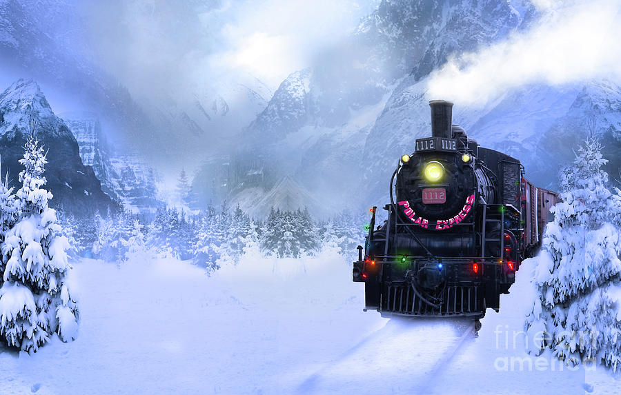 Polar Express Colour Digital Art by Jim Hatch