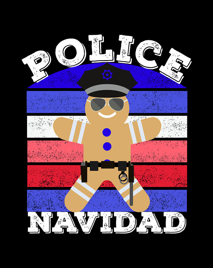 police navidad shirt