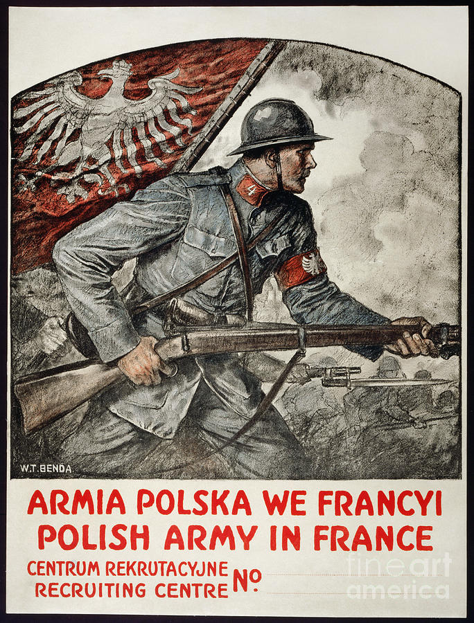 Polish Army in France Drawing by Wladyslaw Benda - Fine Art America