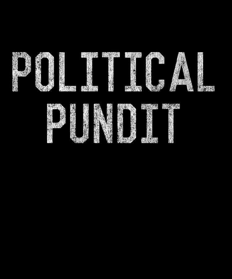 Political Pundit Retro Digital Art by Flippin Sweet Gear