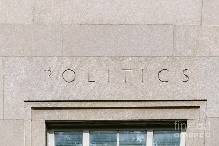 Politics carved in stone Photograph by Bentley Davis