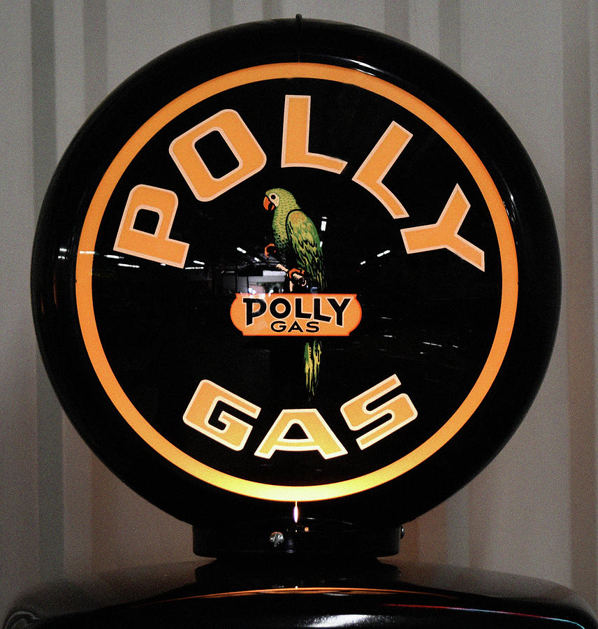 Polly gas globe Photograph by Bob McDonnell