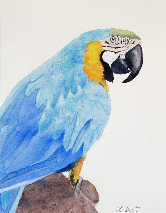 Polly Painting by Laurel Best